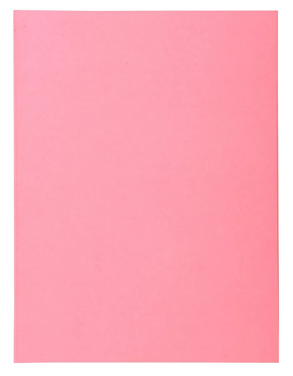 Exacompta 5 paquetes de 100 carpetas rígidas Super rosa