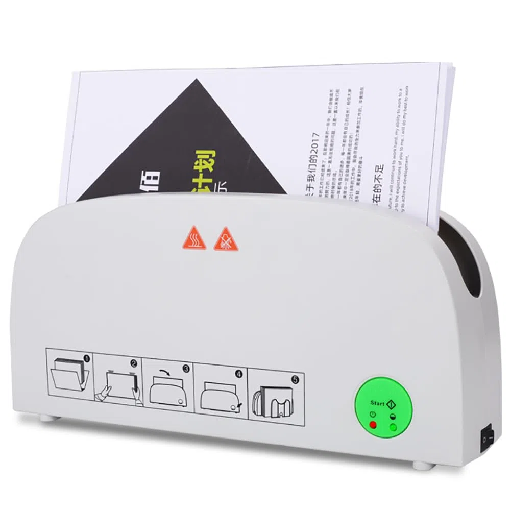 Máquina de encuadernación Hot Melt - Encuadernación rápida de documentos e informes, encuadernación de álbumes de fotos en 1 minuto