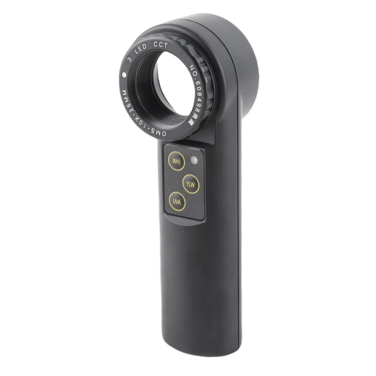 Jiawu Lupa Monocular para Reparación de Relojes, Iluminación LED Brillante, Lupa Portátil, de Bolsillo con Lentes de Vidrio de Doble Capa para Joyería, Monedas, Sellos y Reparación de Relojes (10X)