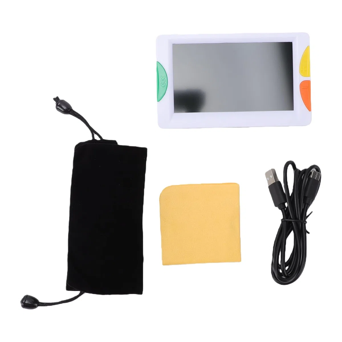 Generic Lupa Digital, Lupa Electrónica Portátil, Inclinación de 10 Grados con Zoom 32X para Personas Mayores, Ayuda de Lectura de Baja Visión, Pantalla de 4,3"
